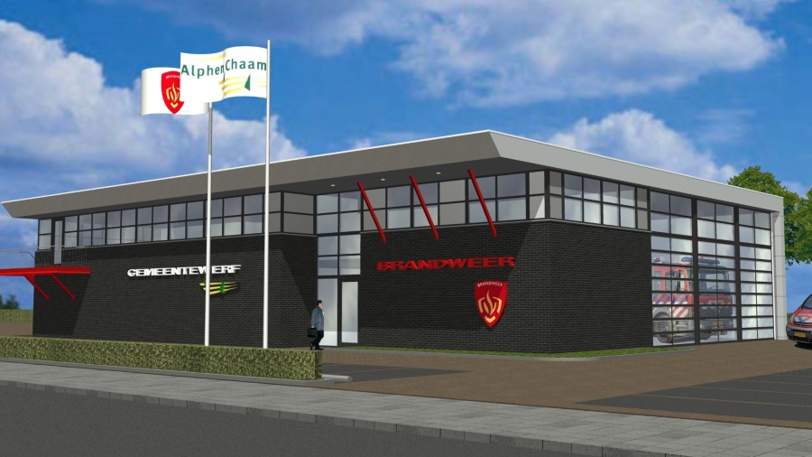 Brandweerkazerne gemeentewerf Chaam